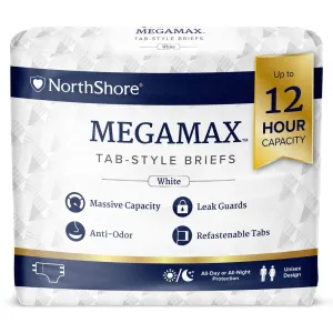 NORTHSHORE MEGAMAX BRIEFS WHITE