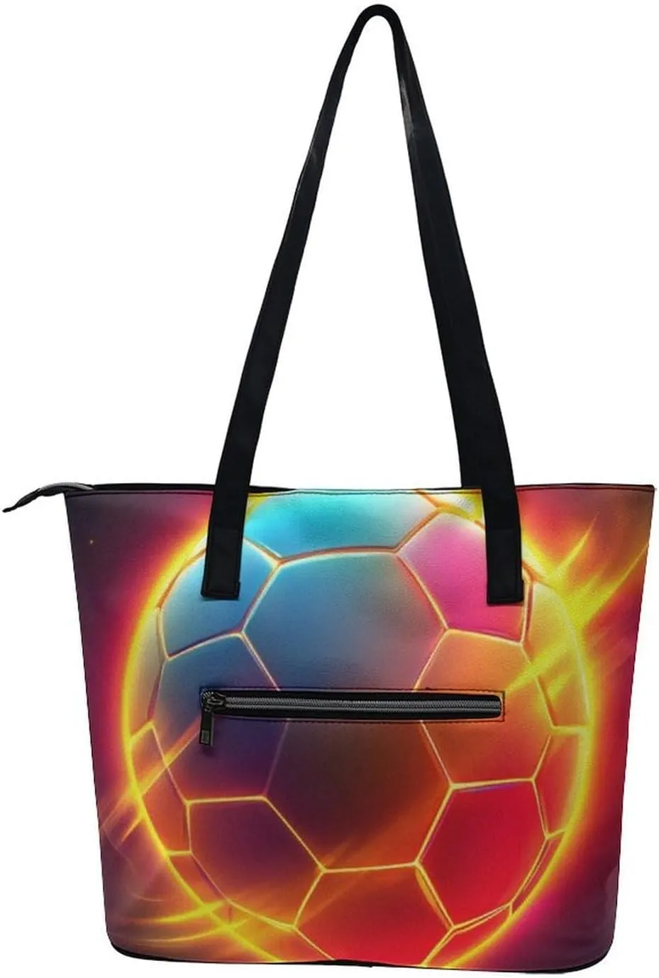 Novelty Handbag for Adults, Women's Large Capacity Tote Bag Laptop Bags with Compartment for Business