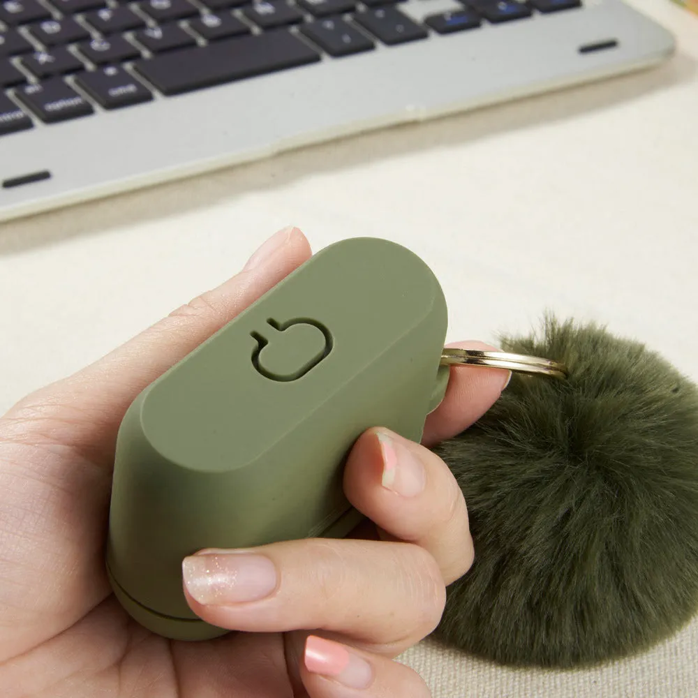 Olive Green Keychain Case for Airpods Pro
