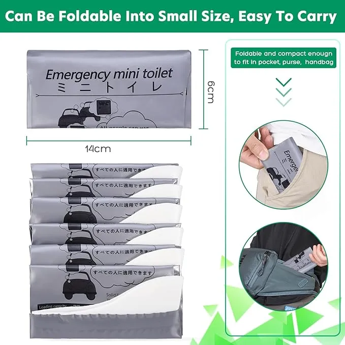 OUMEE 28/23/20/12/8 Pack Disposable Urine Bags, 700ML Travel Pee Bags Unisex Urinal Bag Vomit Bag for Travel Traffic Jam Emergency Portable Camping Urinal Bags for Men Women