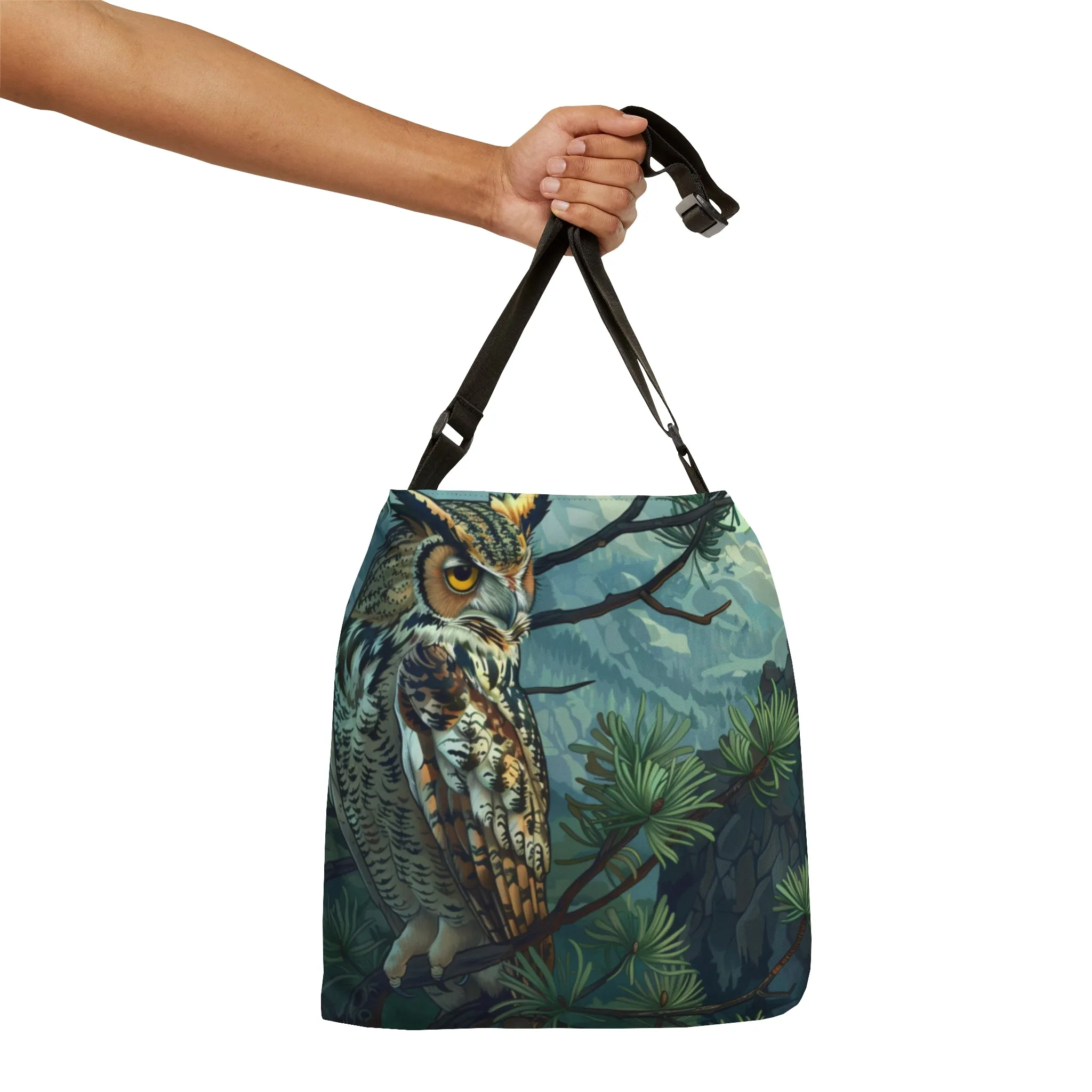 Owl 1 Adjustable Tote Bag
