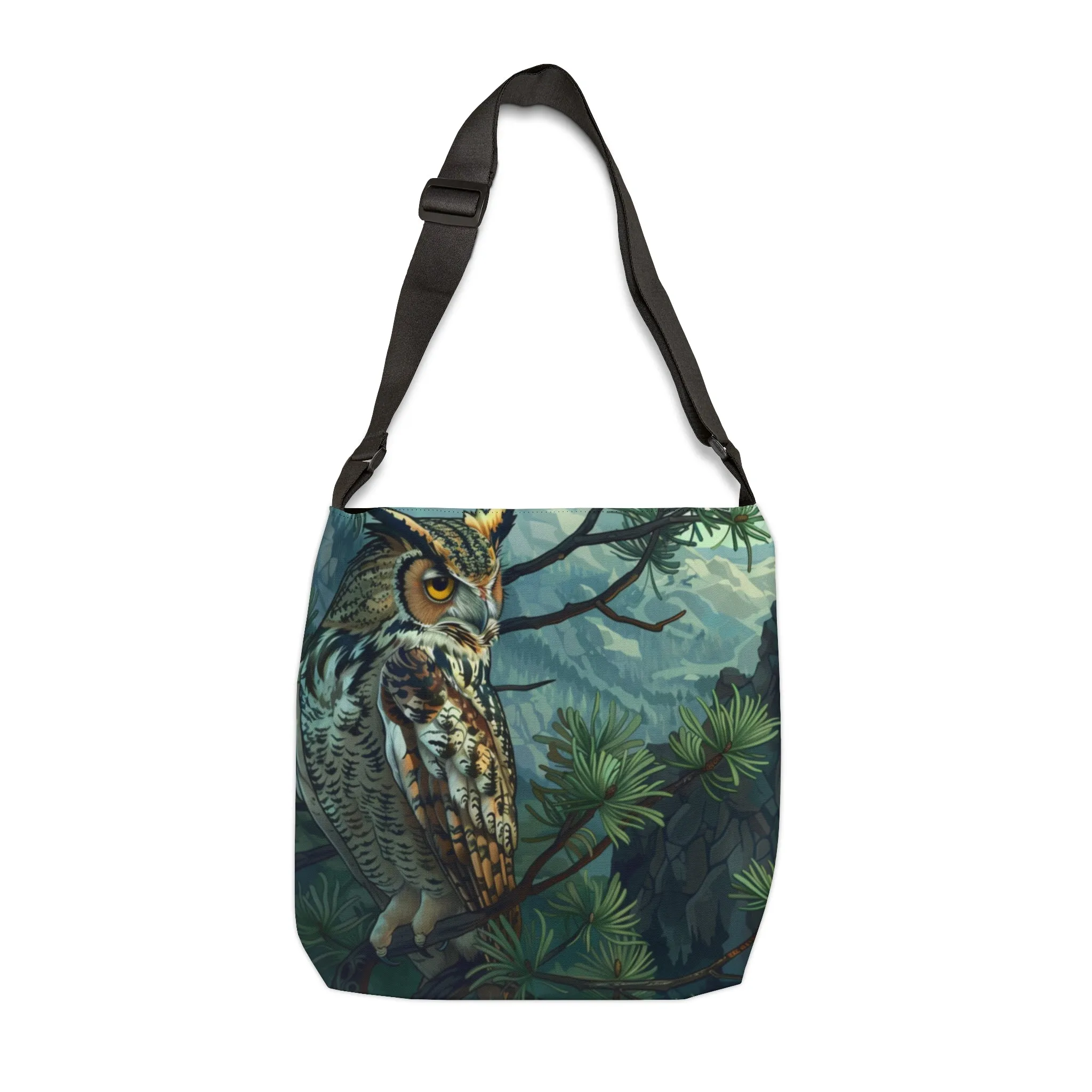 Owl 1 Adjustable Tote Bag