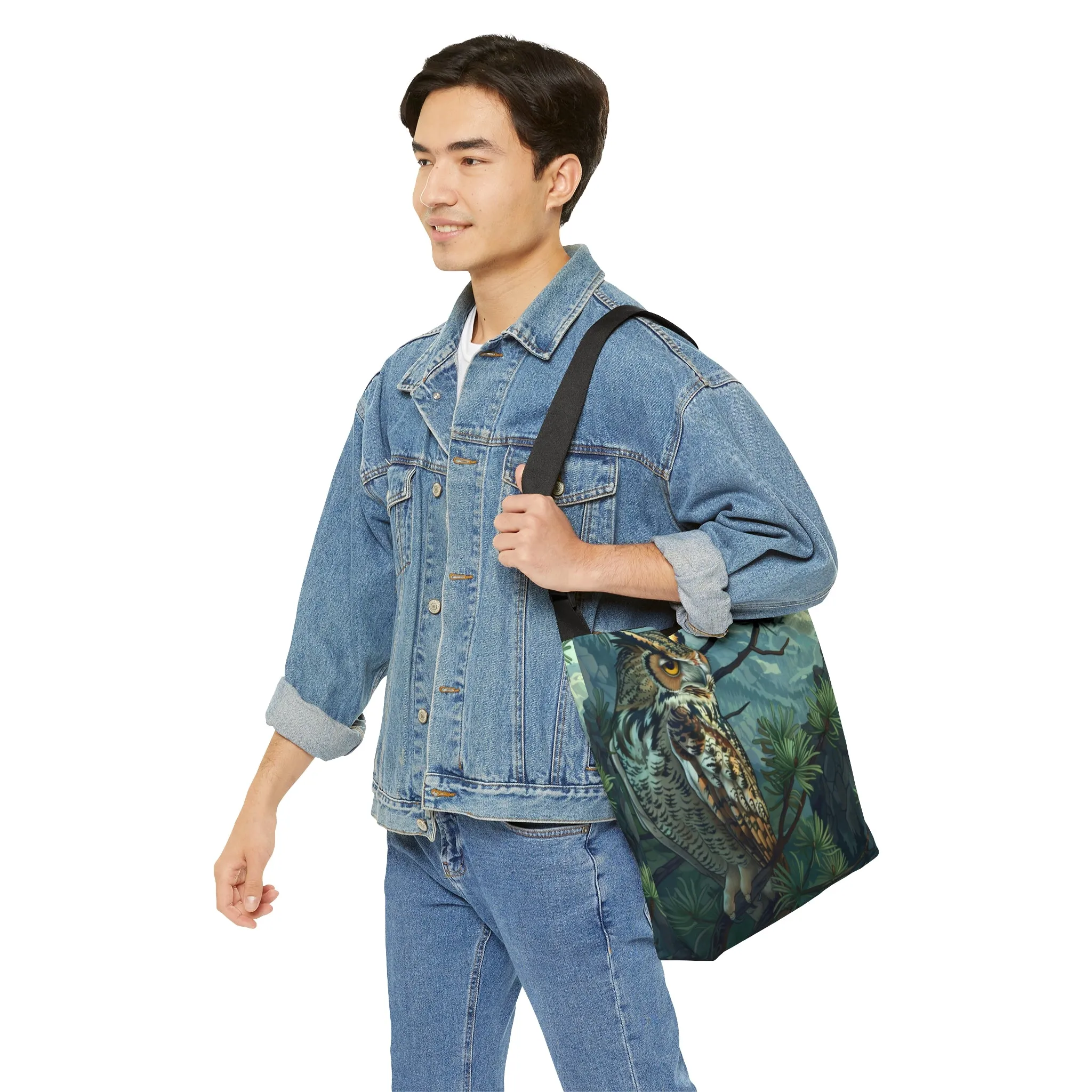 Owl 1 Adjustable Tote Bag