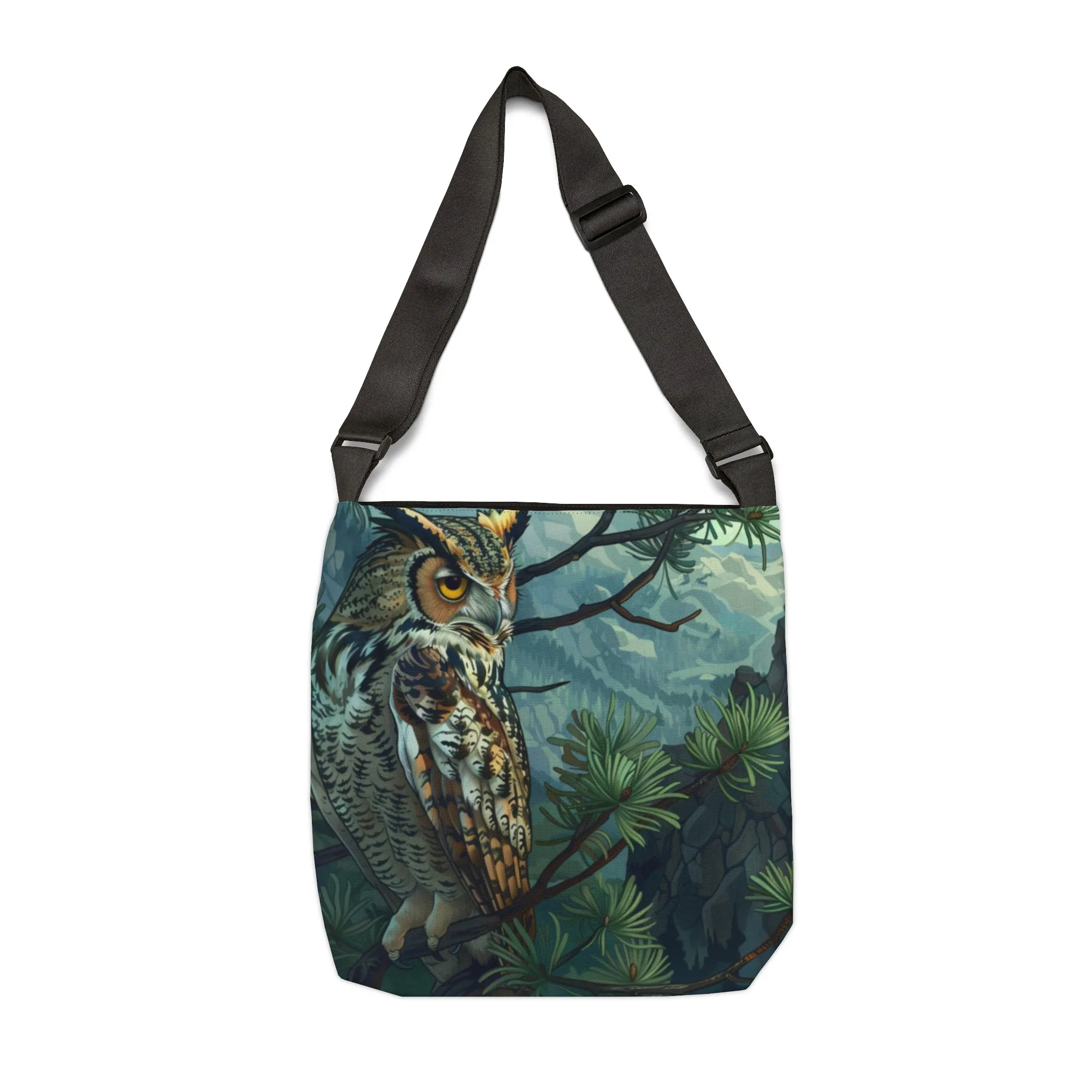 Owl 1 Adjustable Tote Bag