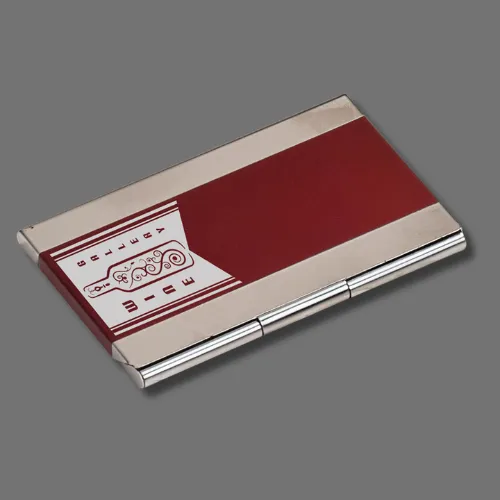 Personalized Business Card Cases – Wood and Stainless Steel Styles