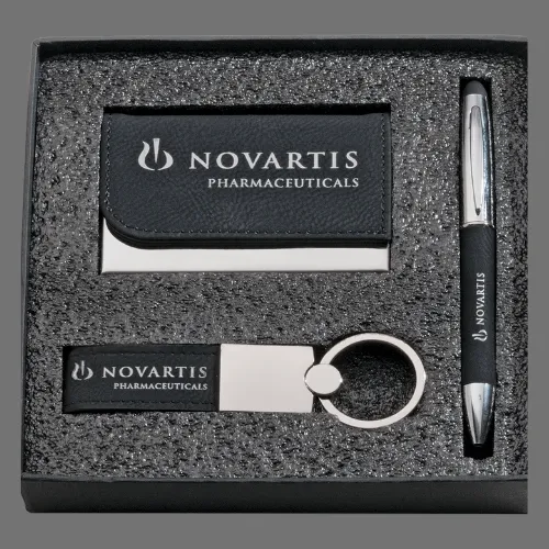 Personalized Business Card Gift Sets - Engraved Professional Gifts
