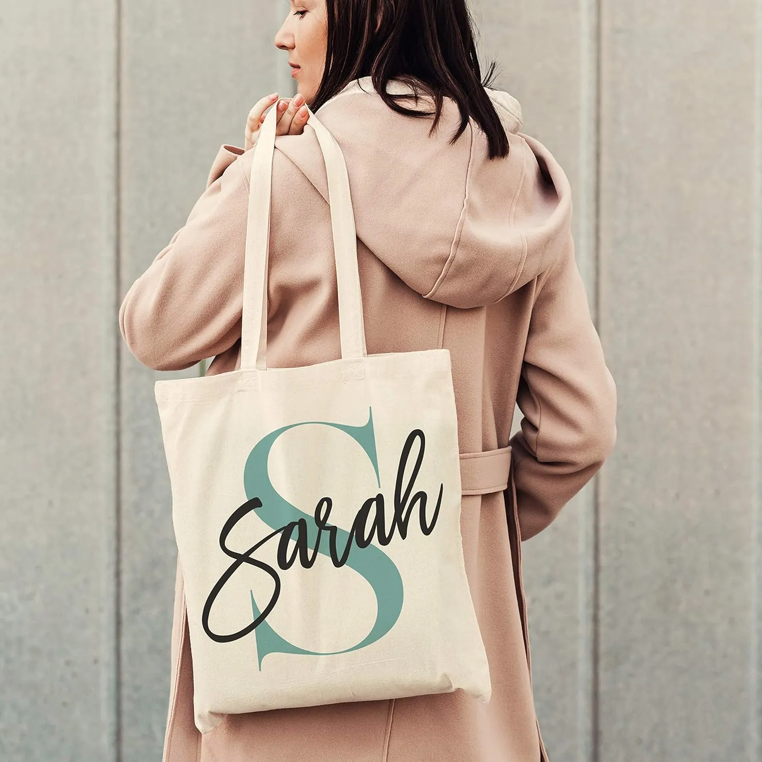 Personalized Initial Tote Bag Gifts - Custom Totes