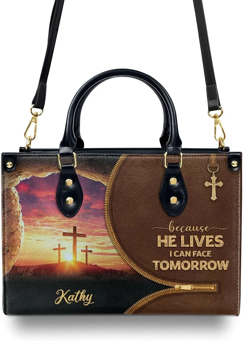 Personalized Leather Handbags For Woman - Christmas Gifts For Women - Christian Gifts