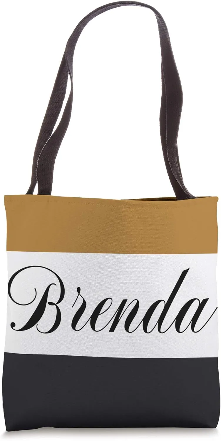 Personalized Name Brenda Employee Bridal Birthday Gifts Tote Bag