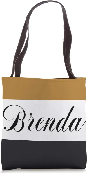 Personalized Name Brenda Employee Bridal Birthday Gifts Tote Bag