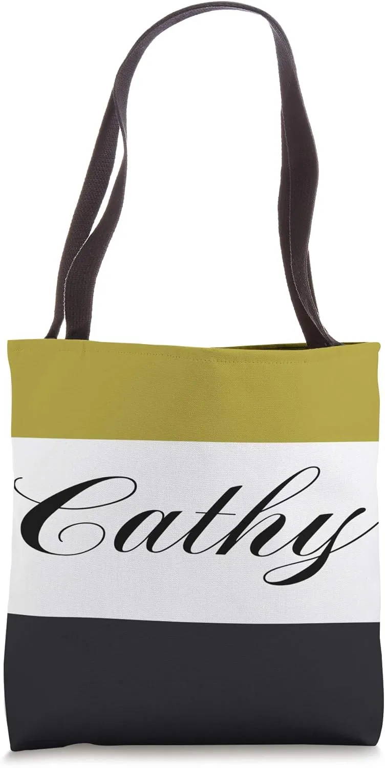 Personalized Name Cathy Employee Bridal Birthday Gifts Tote Bag