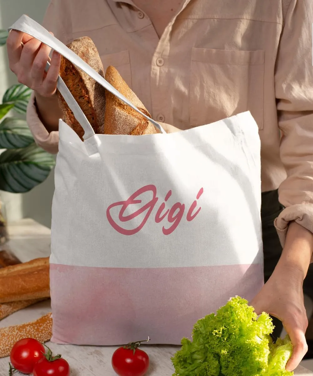 Pink Grandma Gifts Tote Bag, Gifts for Grandma, Grandma Gifts from Grandkids, Best Grandma Christmas Birthday Gifts