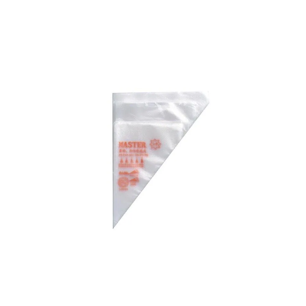 Piping Bags 100/200PCS Plastic Clear Disposable Red/Orange