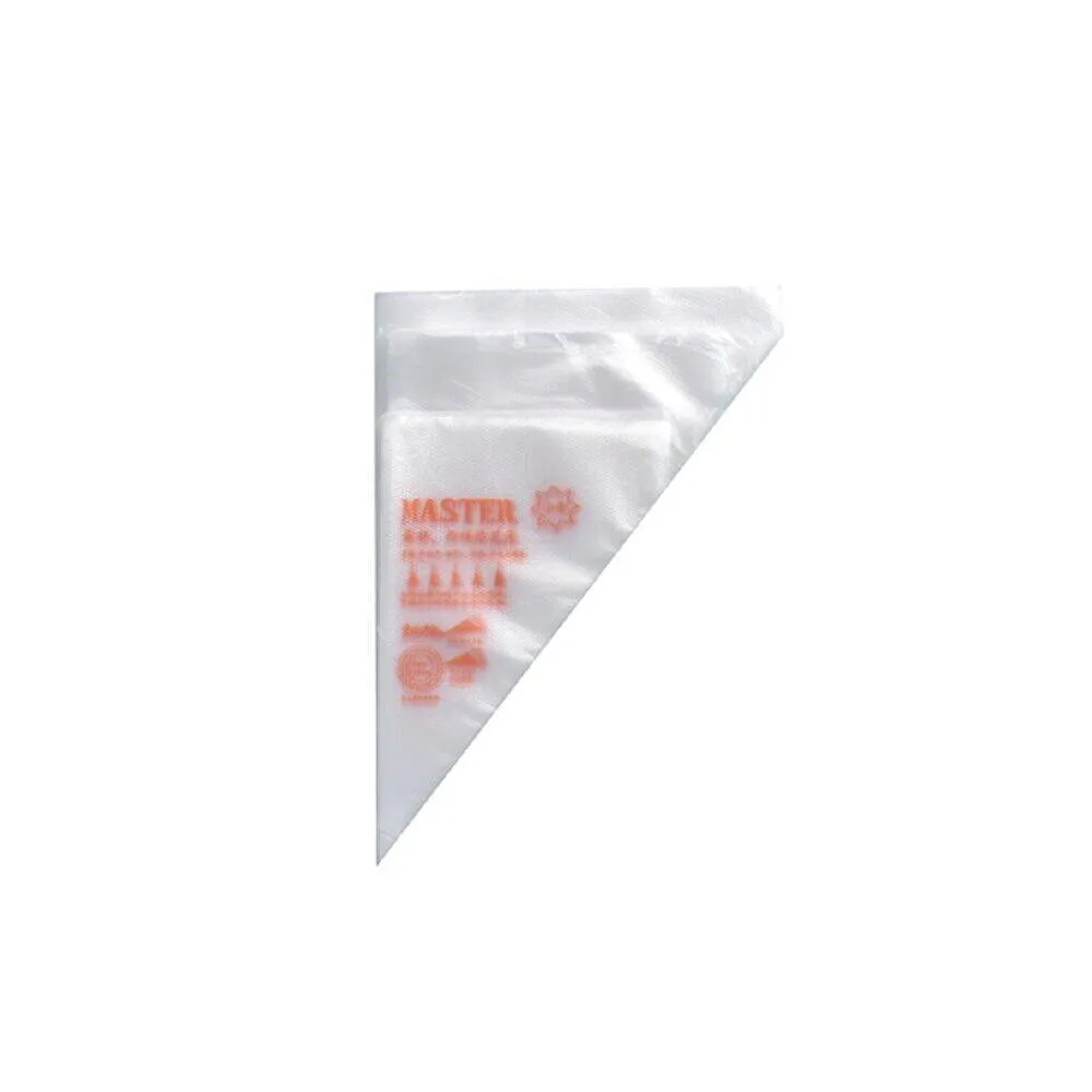 Piping Bags 100/200PCS Plastic Clear Disposable Red/Orange