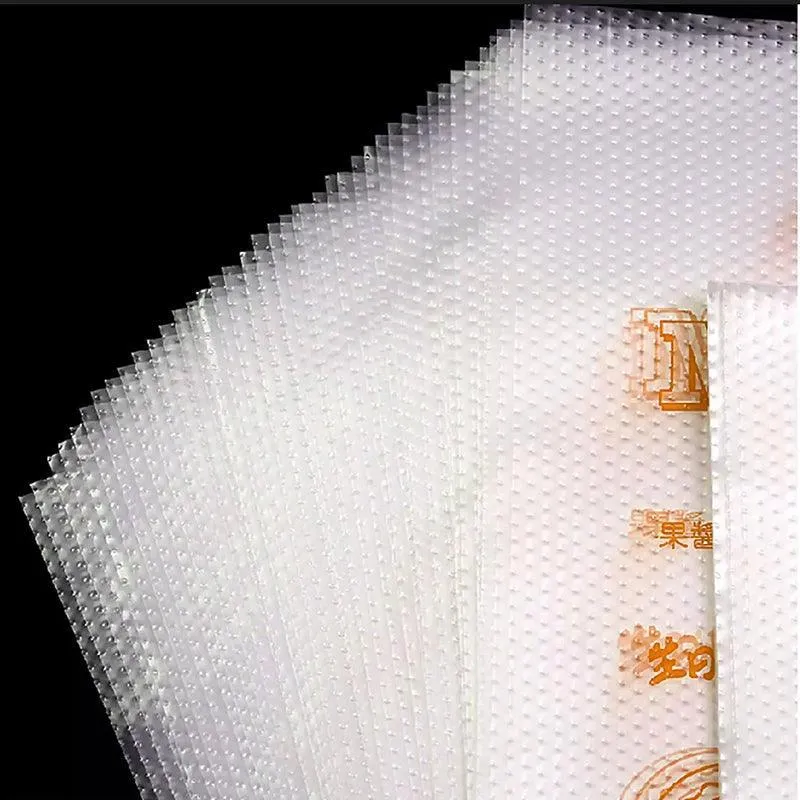 Piping Bags 100/200PCS Plastic Clear Disposable Red/Orange