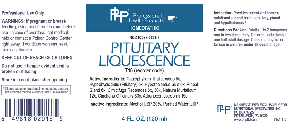 Pituitary Liquescence
