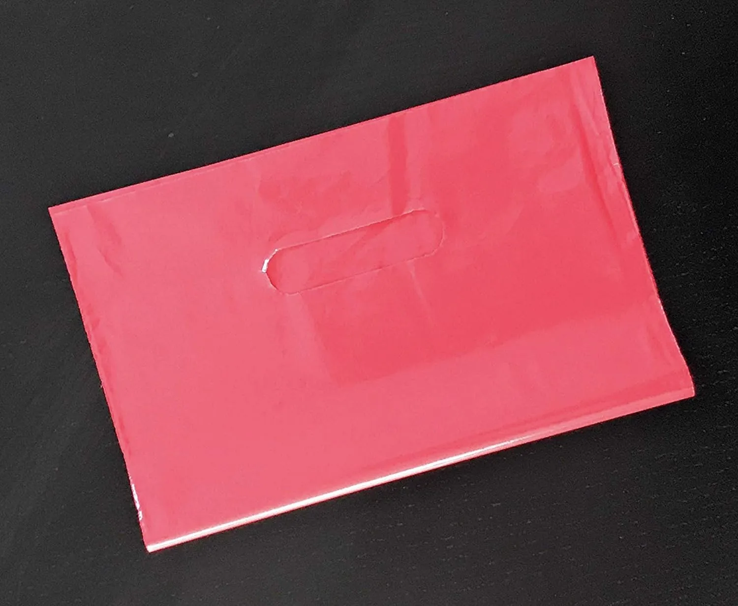 PLASTIC MERCHANDISE STORE BAGS, sizes, 9"x12", 12"x15"& 15x18 and more Retail Bags (Fuchsia, 12" x 15")