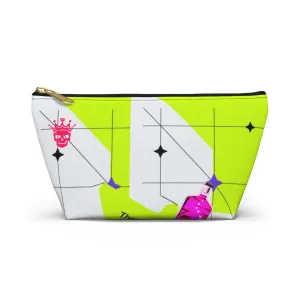 Poison Green T-bottom Make Up Bag