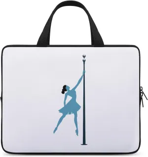 Pole Dance Laptop Tote Bag Computer Protective HandBag Notebook Carrying Case