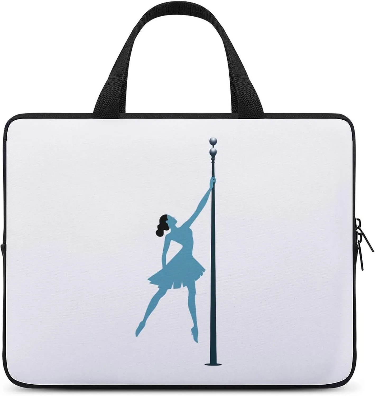 Pole Dance Laptop Tote Bag Computer Protective HandBag Notebook Carrying Case