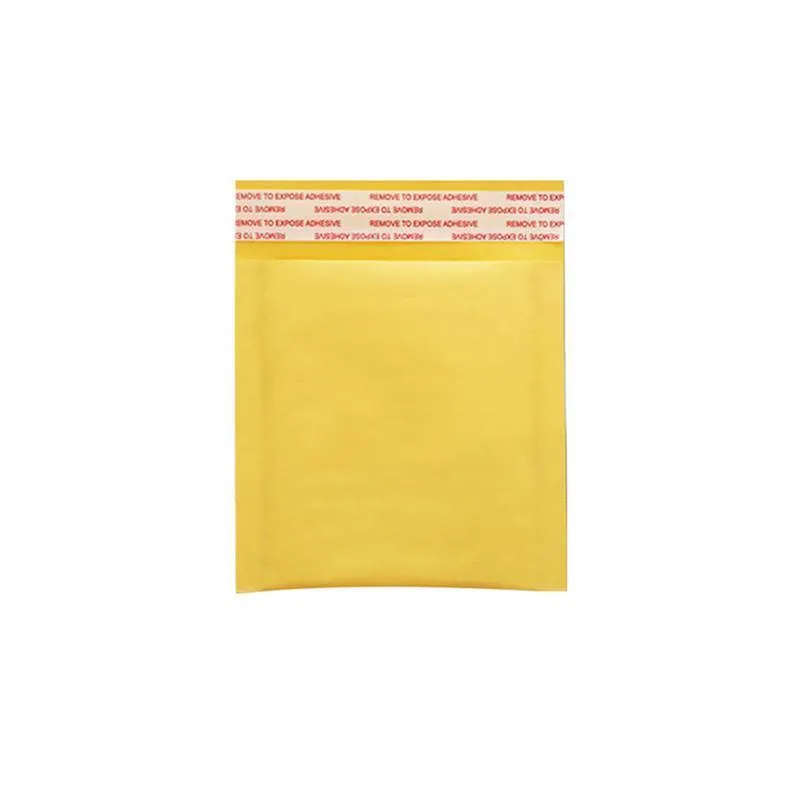 Poly Bubble Mailers 25PCS 8Sizes Yellow Plastic Padded Bags