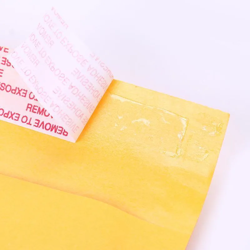 Poly Bubble Mailers 25PCS 8Sizes Yellow Plastic Padded Bags