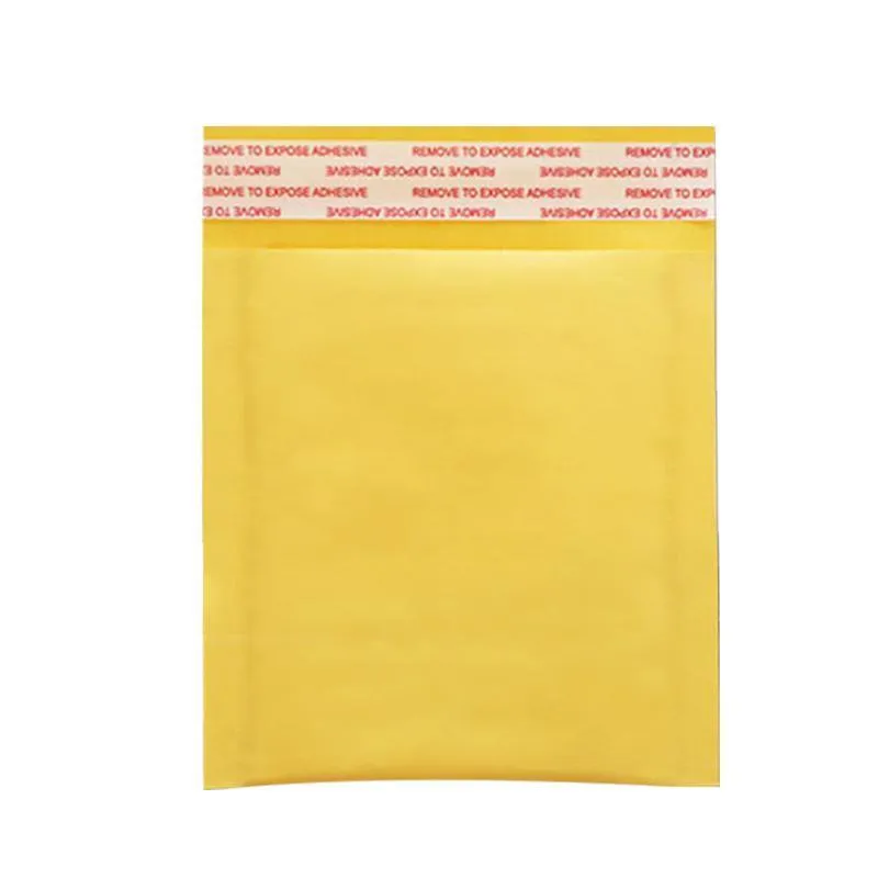 Poly Bubble Mailers 25PCS 8Sizes Yellow Plastic Padded Bags