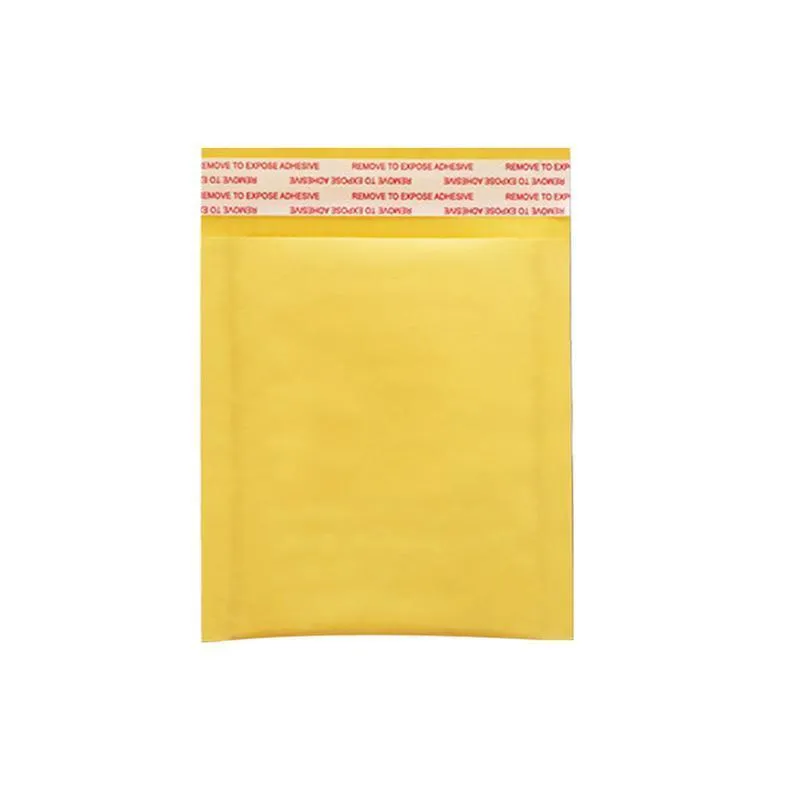 Poly Bubble Mailers 25PCS 8Sizes Yellow Plastic Padded Bags