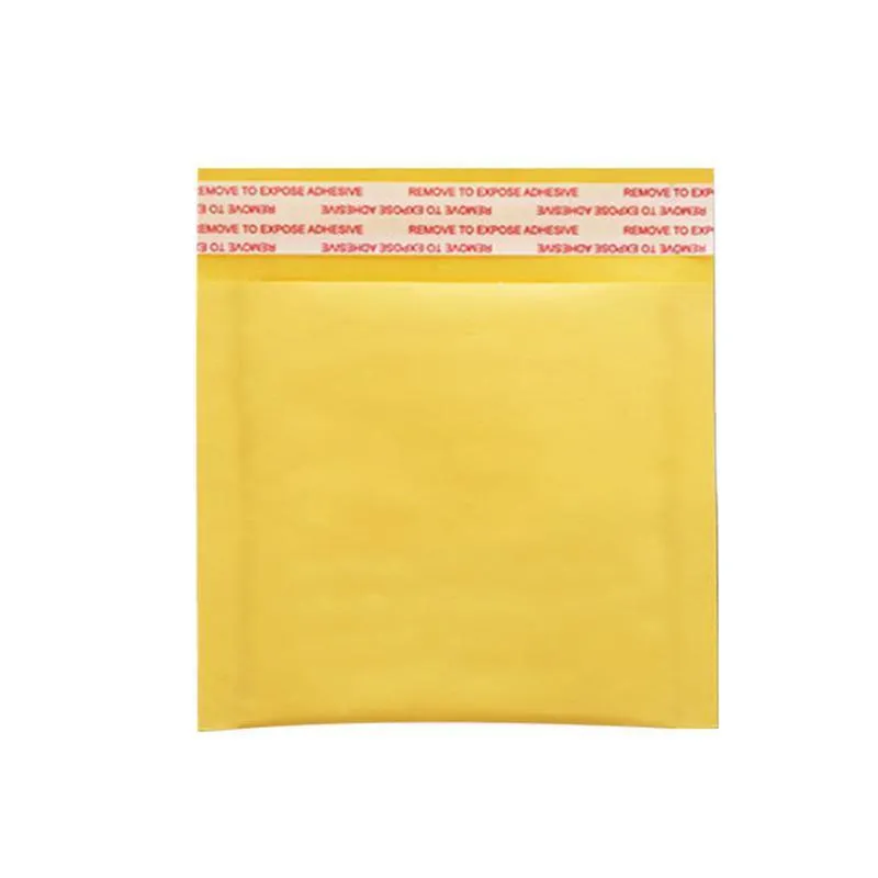Poly Bubble Mailers 25PCS 8Sizes Yellow Plastic Padded Bags