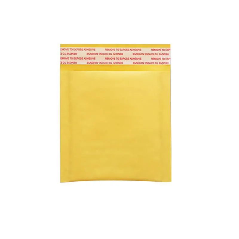 Poly Bubble Mailers 25PCS 8Sizes Yellow Plastic Padded Bags