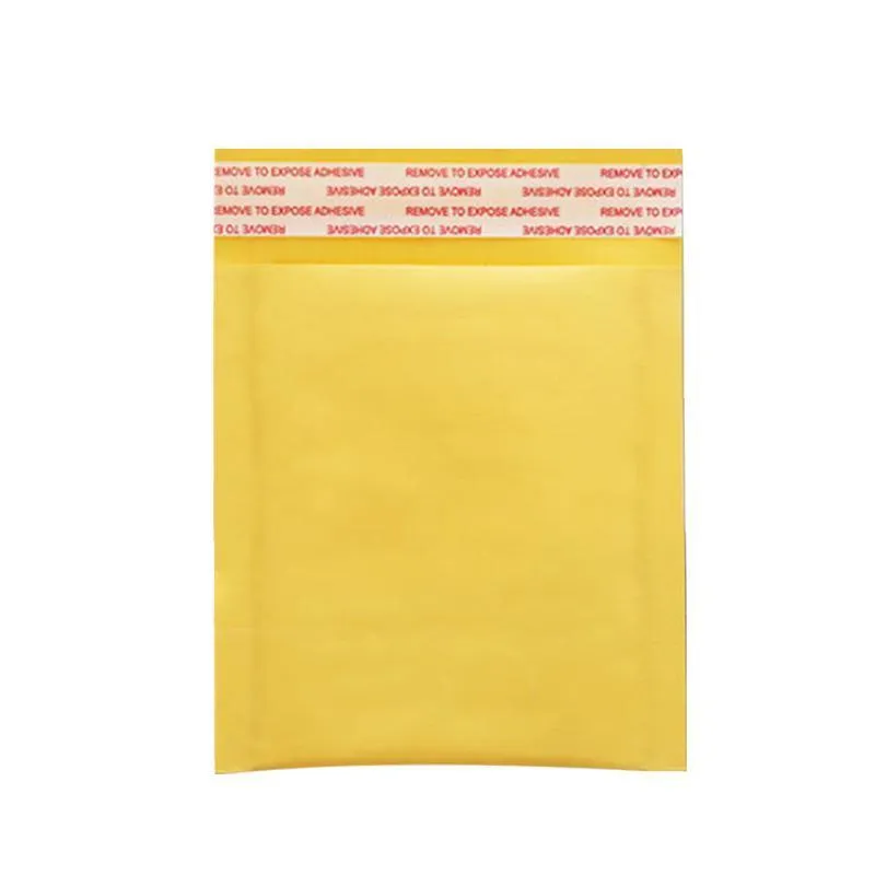 Poly Bubble Mailers 25PCS 8Sizes Yellow Plastic Padded Bags