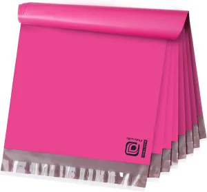 POLYSELLS 1000 pcs 7.5x10.5 Inches Pink Poly Mailers Shipping Envelopes, Strong Adhesive Sealing, Waterproof, and Tear-resistant Postal Mailing Bags for Clothing, Books, and Accessories