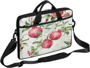Pomegranates Laptop Shoulder Bag Laptop Sleeve Carrying Case Slim Briefcase Waterproof Computer Tote Bag Compatible with 14 15 15.6 Inch Notebook Computer Tablet