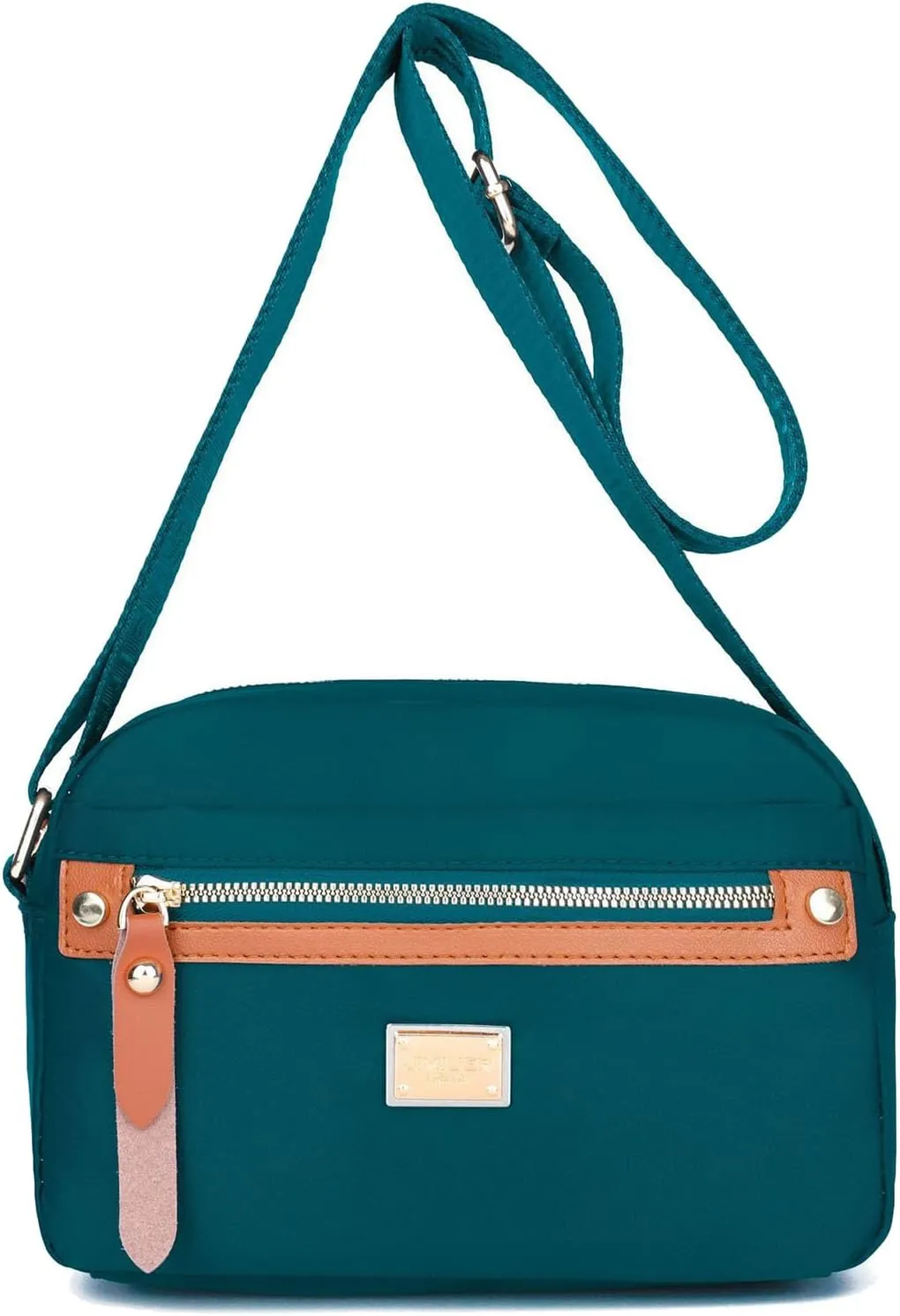 Popularate Nylon Crossbody Bag, Nylon Shoulder Messenger Bag, Large Capacity Crossbody Handbag for Women