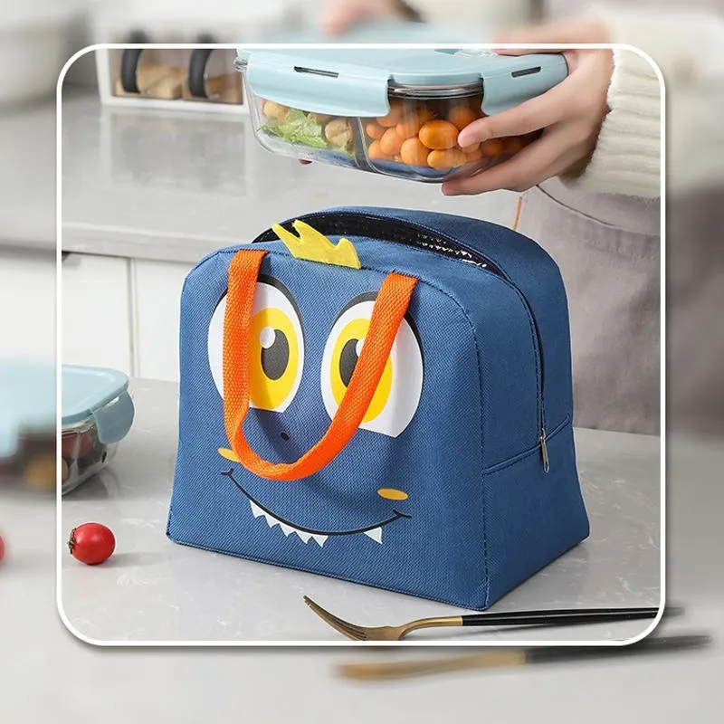 Portable Insulated Thermal Cooler Lunch Box 8Styles 1PC