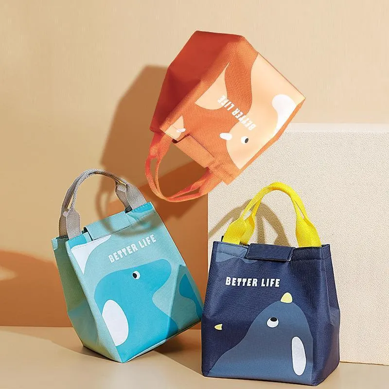 Portable Lunch Bag 1PC 4Colours Thermal Insulated