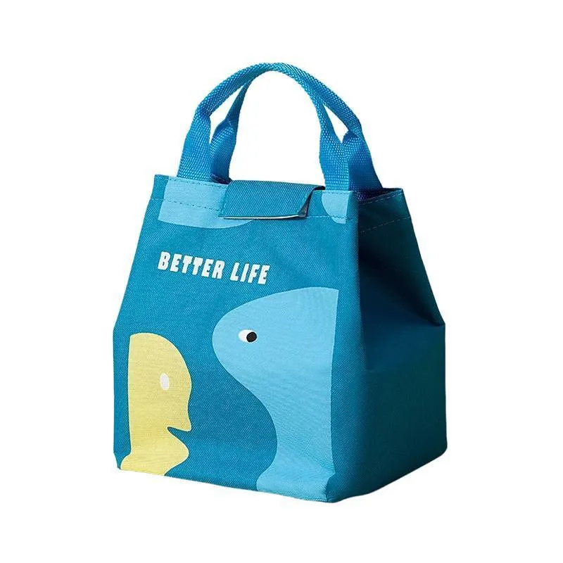 Portable Lunch Bag 1PC 4Colours Thermal Insulated
