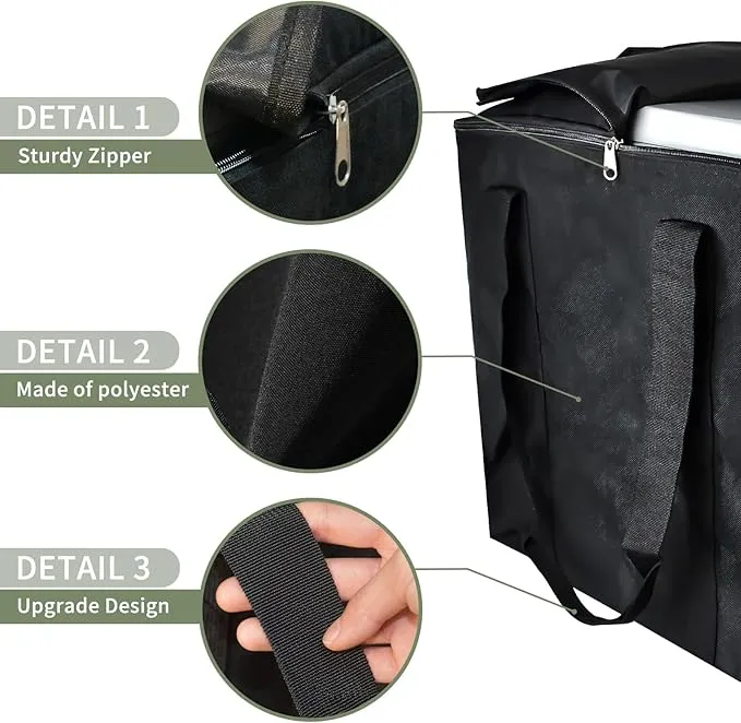 Portable Toilet Carrying Bag - Upgraded 5.3 Gallon RV Toilet Protector Bag(2024 New), Portable Toilet Carry Bag for RV Travel Potty