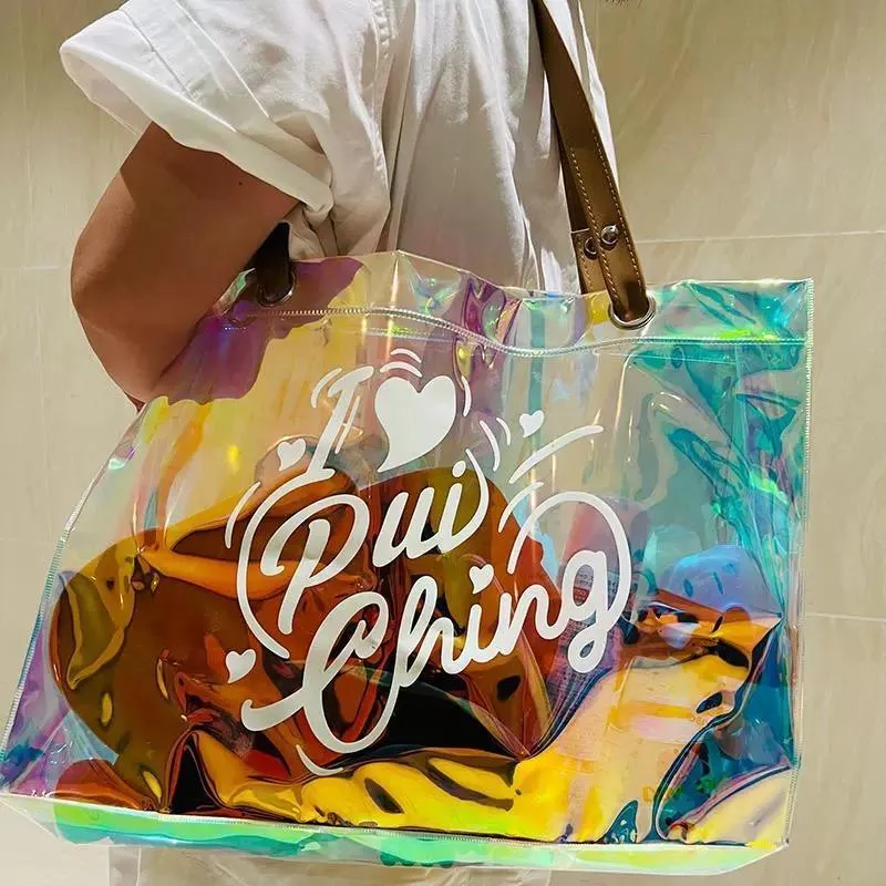 Practical Clear Handbag 2 PCS