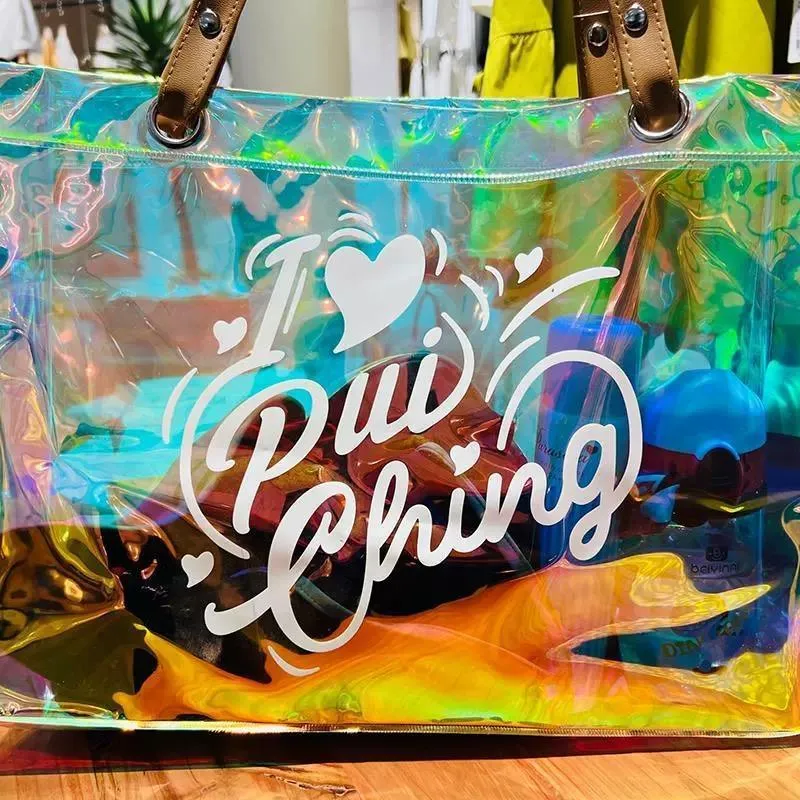 Practical Clear Handbag 2 PCS