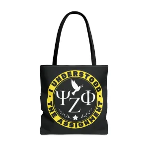 Psi Zeta Phi "I Understood the Assignment" Tote Bag