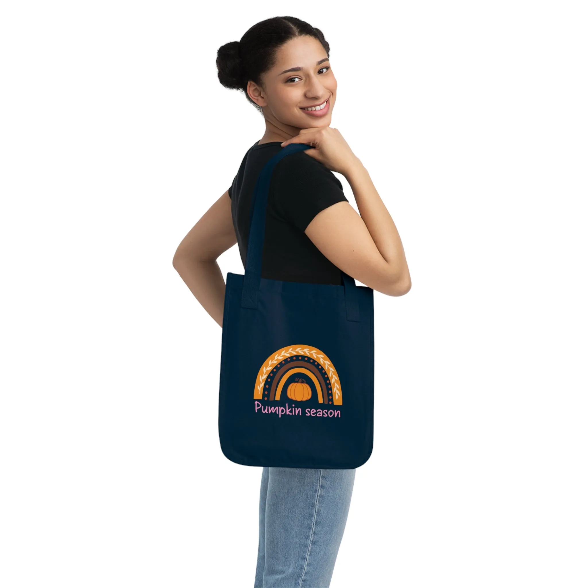 Pumpkin Season Organic Tote