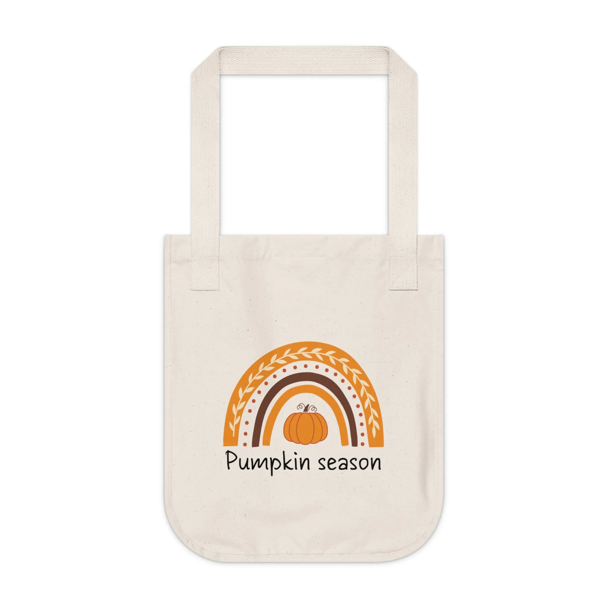 Pumpkin Season Organic Tote