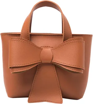 Purses for Women, Bowknot Handbag Shoulder Bag for Women Top-handle Totes Satchel