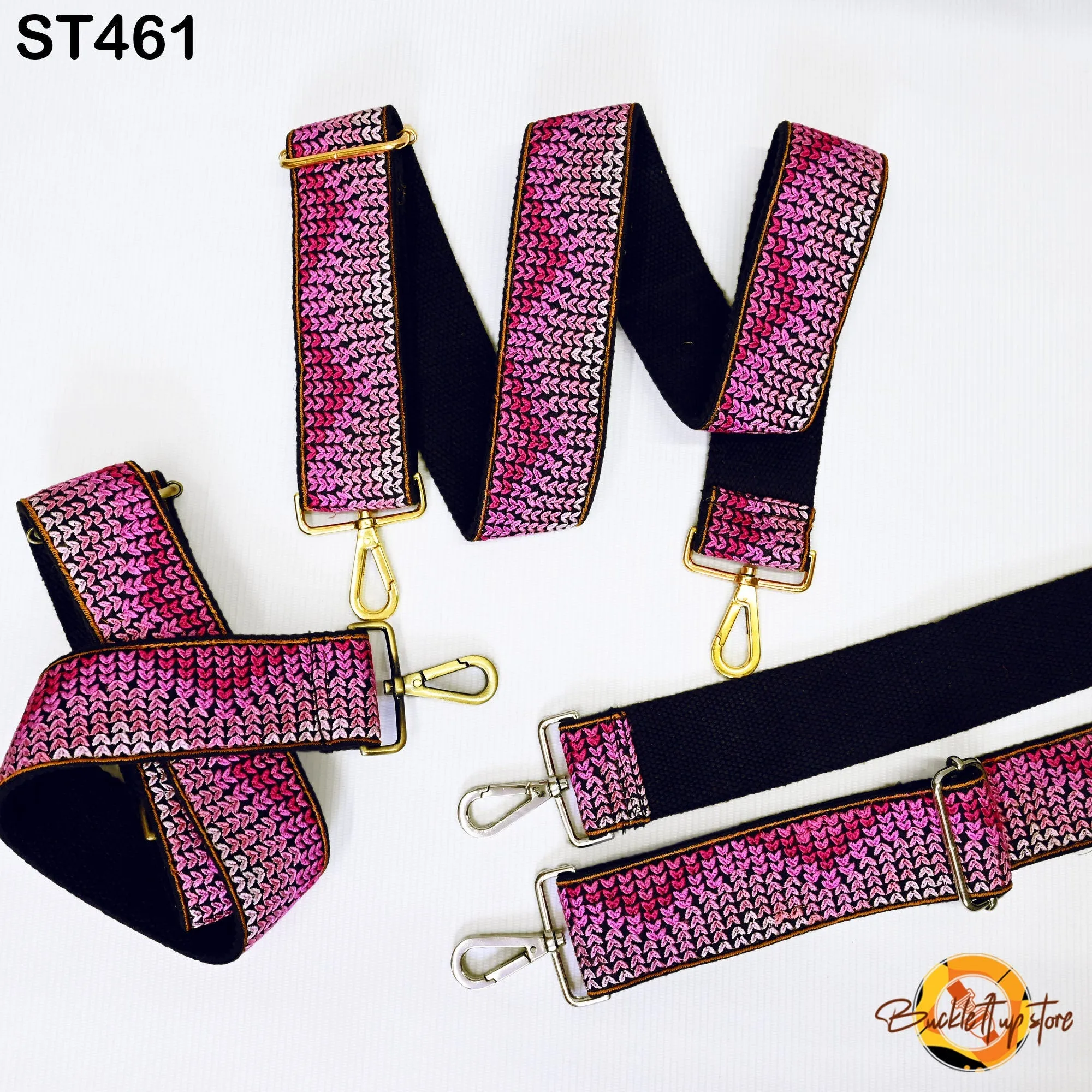 Replacement Purse Strap Embroidery Crossbody Strap for Purses Floral Embroidered Bag Strap Boho Guitar Strap Handbag Strap Gift for Sister