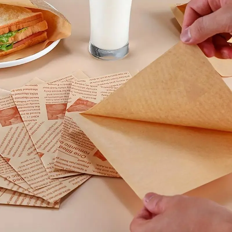 Resistant Oil Sandwich Bags 200PCS