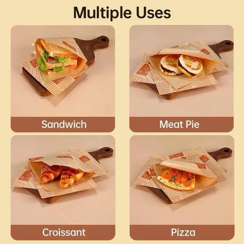 Resistant Oil Sandwich Bags 200PCS
