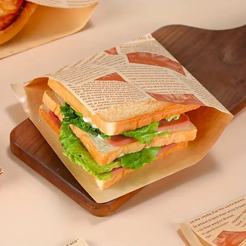 Resistant Oil Sandwich Bags 200PCS