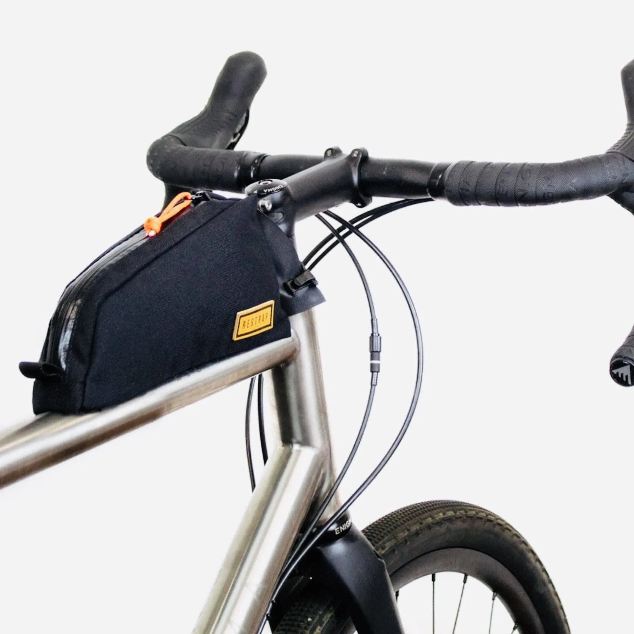 Restrap Top Tube Bag Bolt-On .8L Black