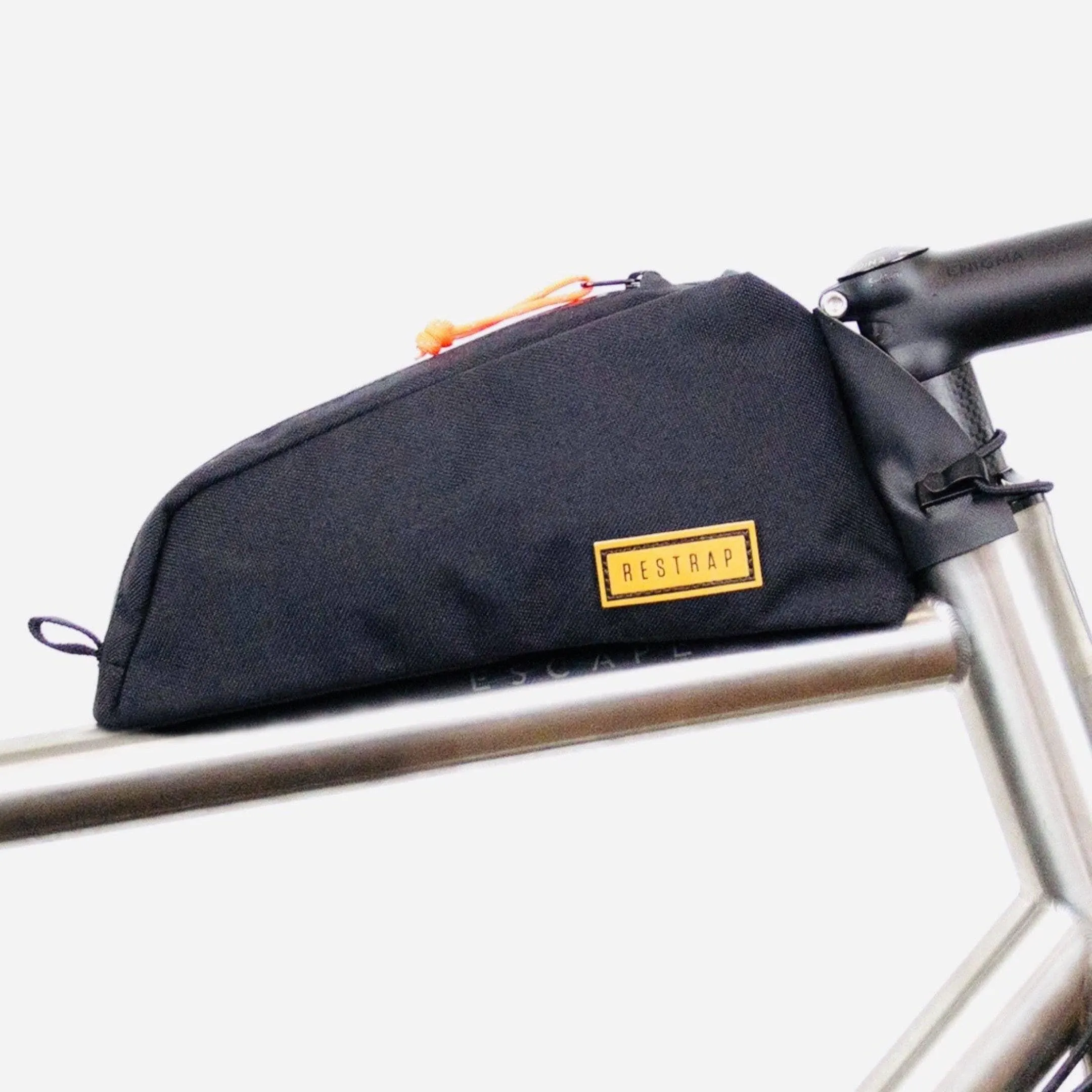 Restrap Top Tube Bag Bolt-On .8L Black